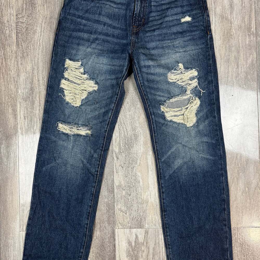 Aeropostale Men's Relaxed Fit Distressed Jeans